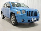 Surf Blue Pearl Jeep Compass in 2008