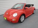 2003 Volkswagen New Beetle GLS Convertible Front 3/4 View