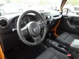 2012 Jeep Wrangler Sport 4x4 Black Interior