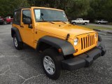 2012 Jeep Wrangler Sport 4x4 Front 3/4 View