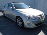 2012 Platinum Silver Metallic Hyundai Genesis 3.8 Sedan #73538681