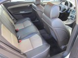 2009 Chevrolet Malibu LTZ Sedan Rear Seat