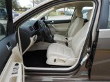 2013 Volkswagen Jetta TDI SportWagen Cornsilk Beige Interior