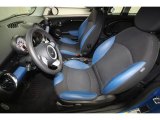 2008 Mini Cooper S Clubman Blue/Carbon Black Interior