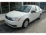 2010 White Suede Ford Focus S Sedan #73538482