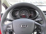 2012 Kia Rio LX Steering Wheel