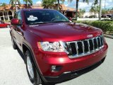 2012 Deep Cherry Red Crystal Pearl Jeep Grand Cherokee Laredo #73581242