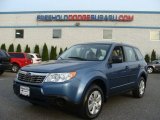 2009 Newport Blue Pearl Subaru Forester 2.5 X #73581786