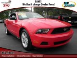 2010 Torch Red Ford Mustang V6 Premium Convertible #73581675