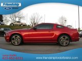 2013 Red Candy Metallic Ford Mustang V6 Premium Coupe #73581231