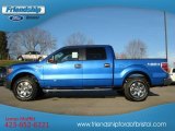 2013 Blue Flame Metallic Ford F150 XLT SuperCrew 4x4 #73581228