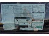 2013 BMW 6 Series 640i Convertible Window Sticker