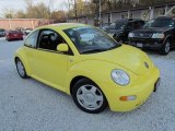 1999 Yellow Volkswagen New Beetle GLS TDI Coupe #73581767