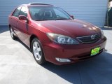 2002 Salsa Red Pearl Toyota Camry SE V6 #73581390