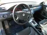 2008 Volkswagen Passat Turbo Sedan Black Interior
