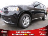 2013 Brilliant Black Crystal Pearl Dodge Durango Crew #73581304