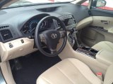 2010 Toyota Venza V6 Ivory Interior