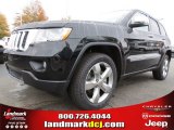 2013 Black Forest Green Pearl Jeep Grand Cherokee Overland #73581291
