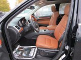 2013 Jeep Grand Cherokee Overland New Saddle/Black Interior