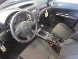 2013 Subaru Impreza WRX Premium 4 Door WRX Carbon Black Interior