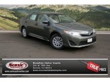 2012 Cypress Green Pearl Toyota Camry LE #73633225