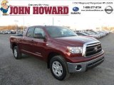 2010 Salsa Red Pearl Toyota Tundra SR5 Double Cab 4x4 #73633737