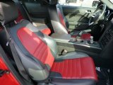 2009 Ford Mustang Roush 427R Coupe Dark Charcoal/Red Interior