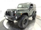 2011 Natural Green Pearl Jeep Wrangler Sahara 4x4 #73633901