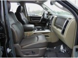 2011 Dodge Ram 3500 HD Laramie Longhorn Mega Cab 4x4 Dually Light Pebble Beige/Bark Brown Interior