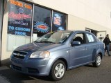 2007 Icelandic Blue Chevrolet Aveo LS Sedan #73633878