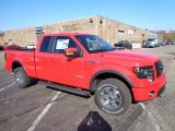 2013 Race Red Ford F150 FX4 SuperCab 4x4 #73680802