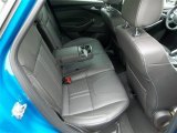 2013 Ford Focus Titanium Sedan Rear Seat