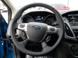 2013 Ford Focus Titanium Sedan Steering Wheel