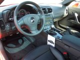 2012 Chevrolet Corvette Coupe Ebony Interior
