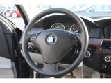 2010 BMW 5 Series 528i xDrive Sedan Steering Wheel