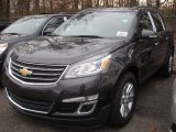 2013 Black Granite Metallic Chevrolet Traverse LT AWD #73680614