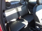 2013 Fiat 500 Turbo Rear Seat