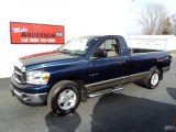 2008 Patriot Blue Pearl Dodge Ram 1500 SLT Regular Cab #73713746