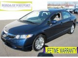 2011 Royal Blue Pearl Honda Civic EX Sedan #73713286