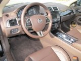 2013 Jaguar XK XK Coupe Portfolio Truffle/Poltrona Frau Leather Headlining Interior