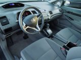 2011 Honda Civic DX-VP Sedan Gray Interior