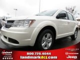 2013 Pearl White Tri Coat Dodge Journey American Value Package #73713350