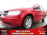 2013 Bright Red Dodge Journey American Value Package #73713347