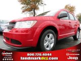 2013 Bright Red Dodge Journey American Value Package #73713341