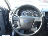 2009 Ford Fusion SE Blue Suede Steering Wheel