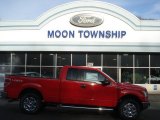 2013 Race Red Ford F150 XLT SuperCab 4x4 #73713406