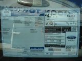 2013 Ford C-Max Hybrid SE Window Sticker
