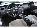 2012 Ford Mustang V6 Coupe Stone Interior