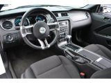 2012 Ford Mustang V6 Coupe Charcoal Black Interior