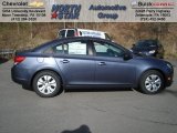 2013 Atlantis Blue Metallic Chevrolet Cruze LS #73713393